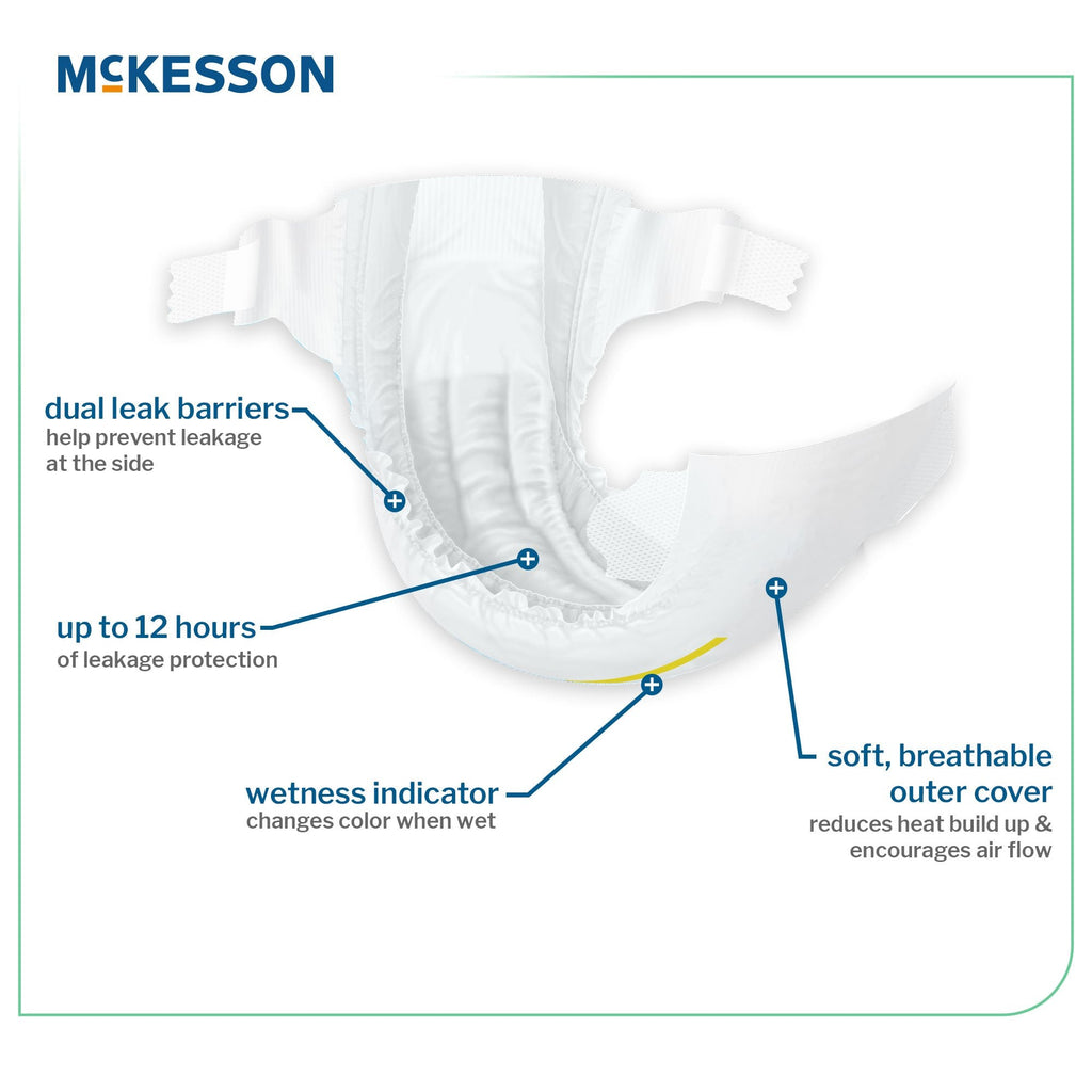 McKesson Baby Diapers, Size 2 BD-SZ2