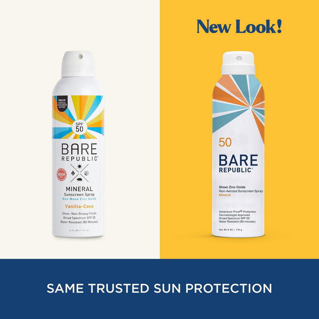 Sunscreen BARE Republic® Mineral Sport SPF 50 Lotion 6 oz. Aerosol Can BR10153