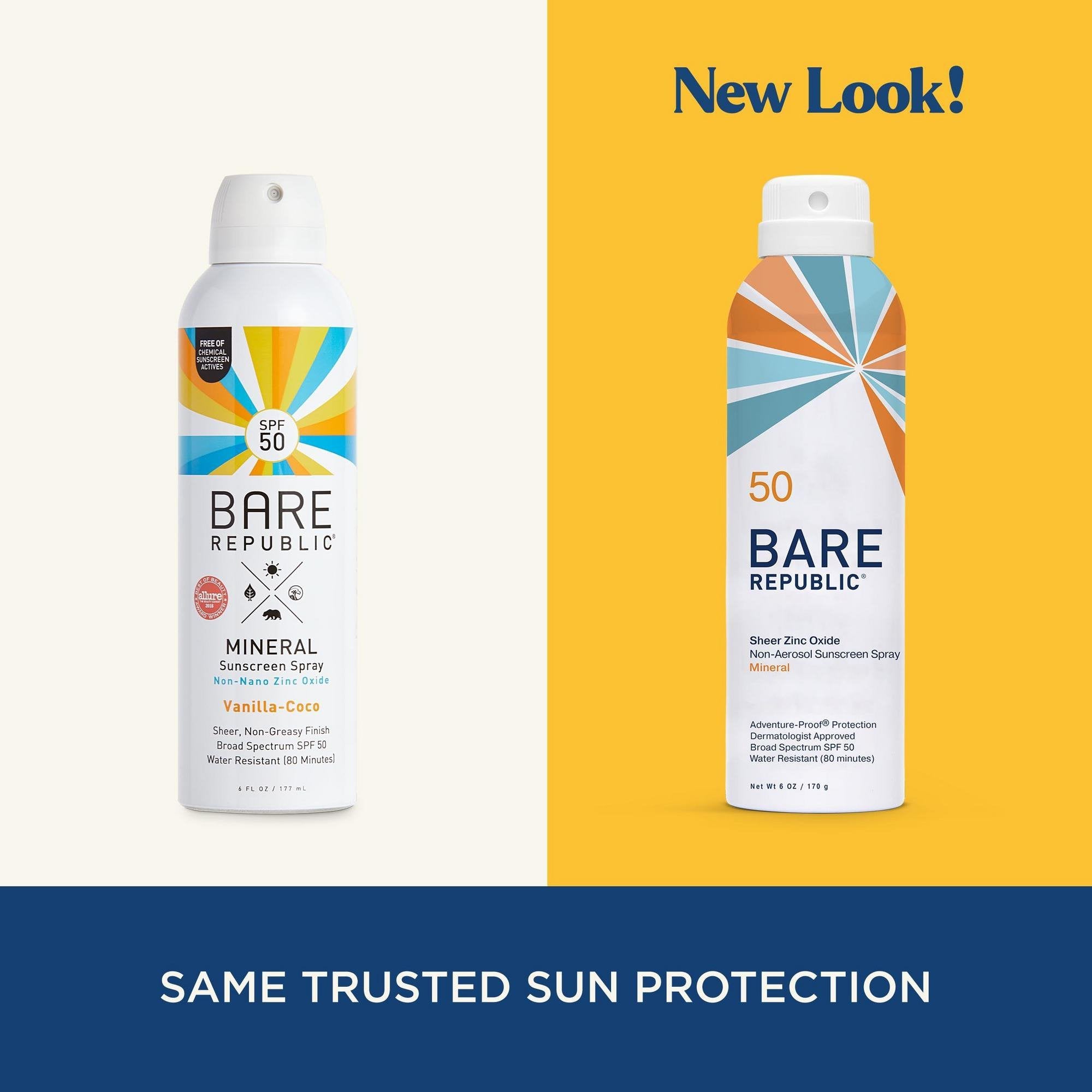 Sunscreen BARE Republic® Mineral Sport SPF 50 Lotion 6 oz. Aerosol Can BR10153