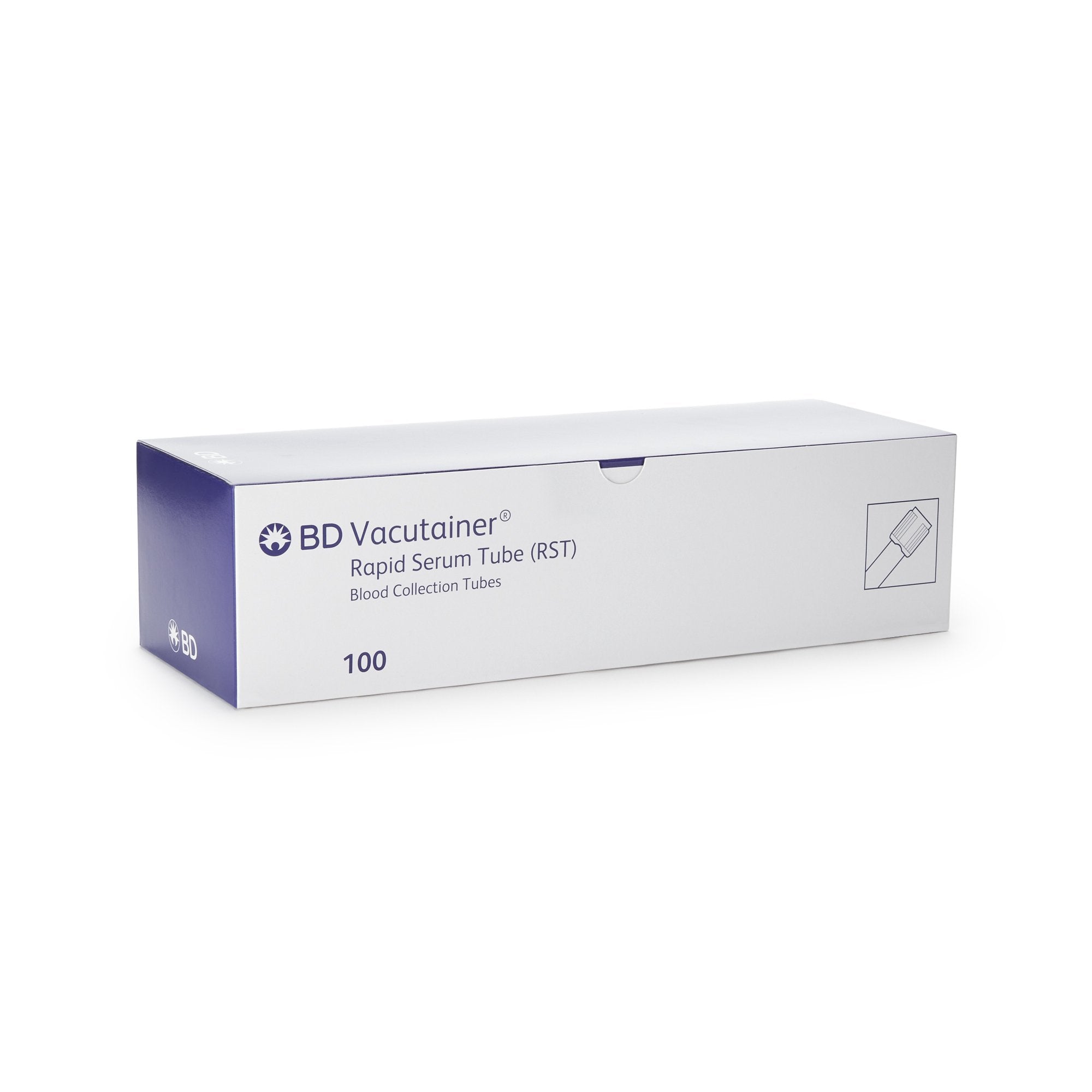 BD Vacutainer® Venous Blood Collection Tube Clot Activator Additive 5 mL BD Hemogard™ Closure Polyethylene Terephthalate (PET) Tube 368774