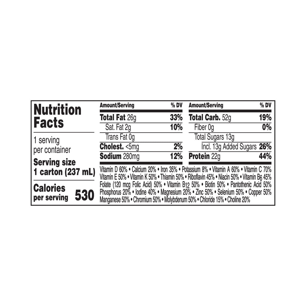 Boost® Very High Calorie Strawberry Nutritional Drink, 8-ounce carton 00043900661452