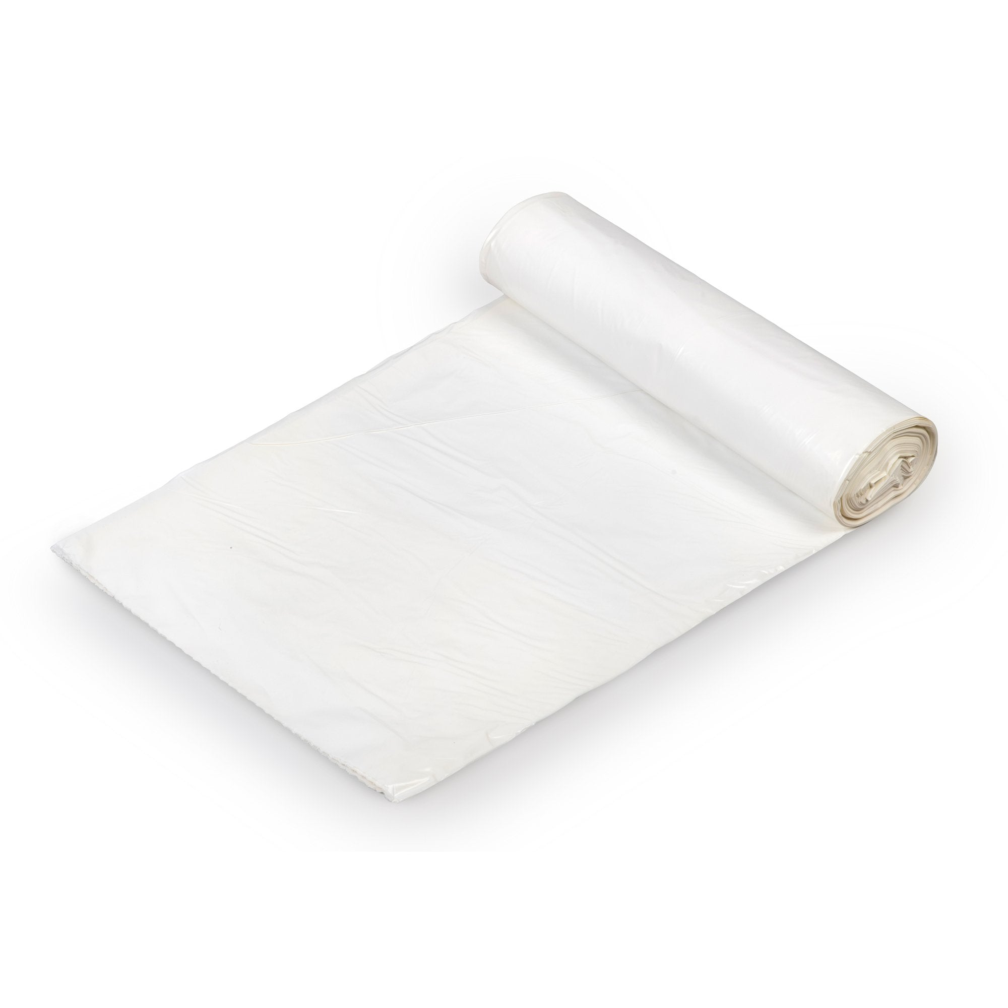 Colonial Bag Extra Heavy Duty Tuff Trash Bag, White, 33 gal. CRW39X