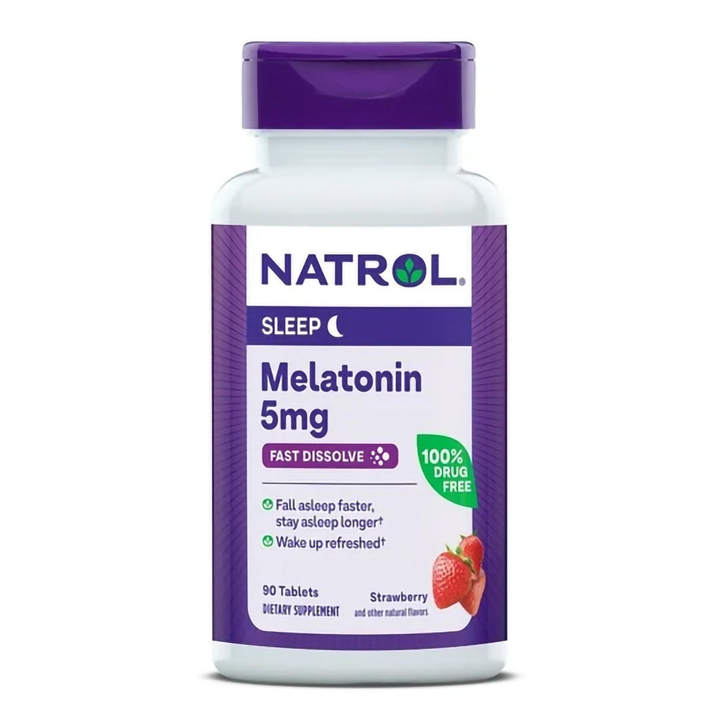 Natural Sleep Aid 90 per Bottle Tablet 5 mg Strength 04746905865