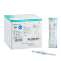 Peripheral IV Catheter Introcan Safety® 22 Gauge 1 Inch Polyurethane Winged Hub Non Blood Control Passive Safety - 4253540-02