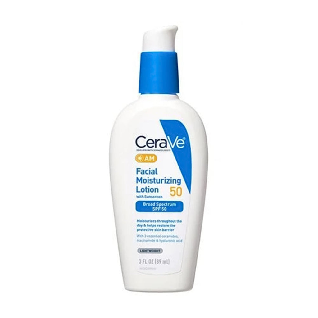 Facial Moisturizer with Sunscreen CeraVe® AM 3 oz. Bottle Unscented Lotion 60600061263