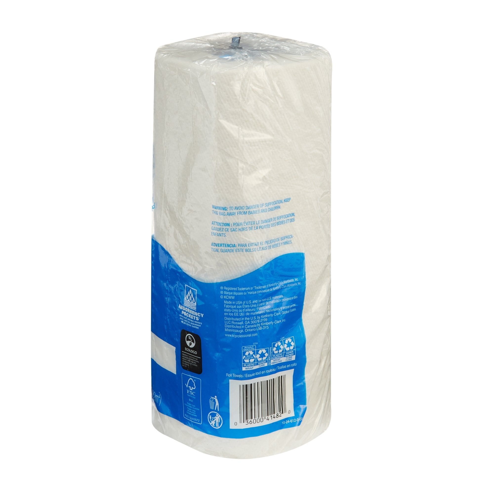 Scott® Kitchen Paper Towel, 128 perforated sheets per roll 41482