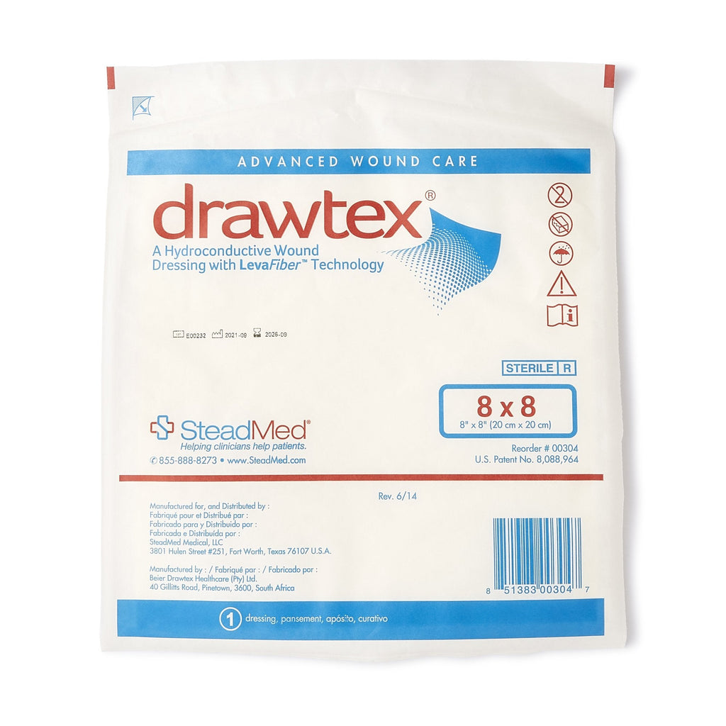 Drawtex® Nonadherent Dressing, 8 x 8 Inch 00304