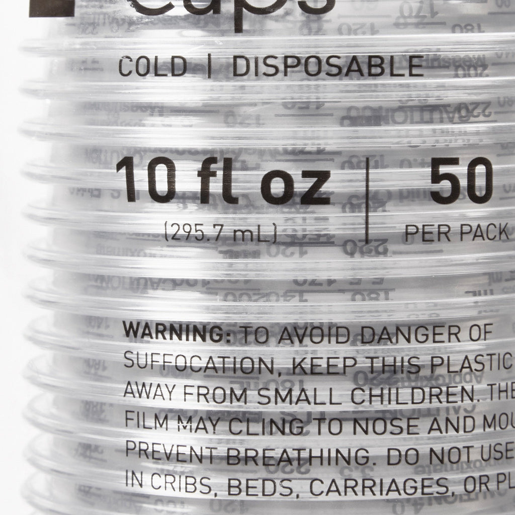 McKesson Graduated Drinking Cup, 10 oz., Clear 16-PDC10G