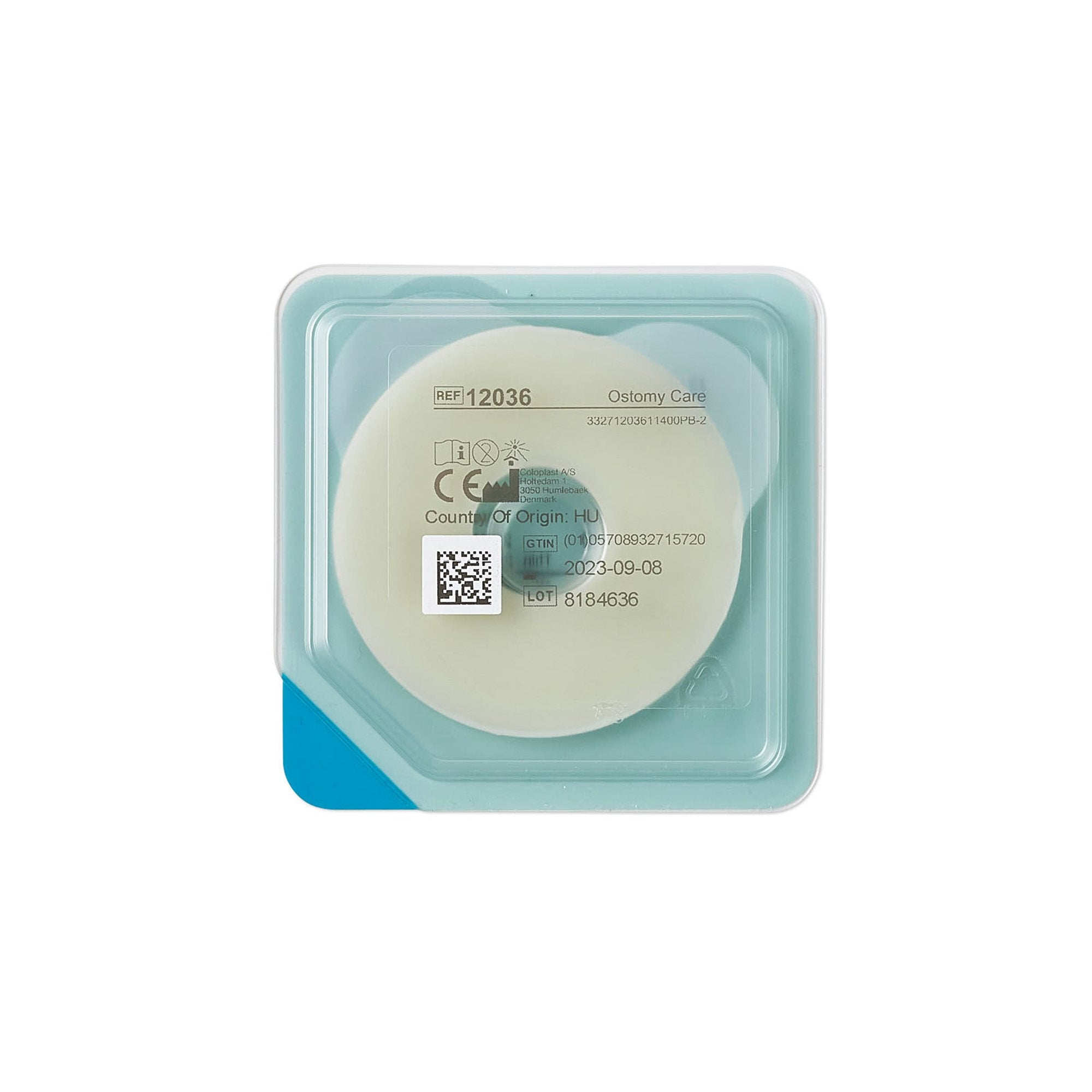 Ostomy Seal Brava® Thin 3/4 Inch (18mm) Stoma 2-1/4 Inch (57 mm) 12036