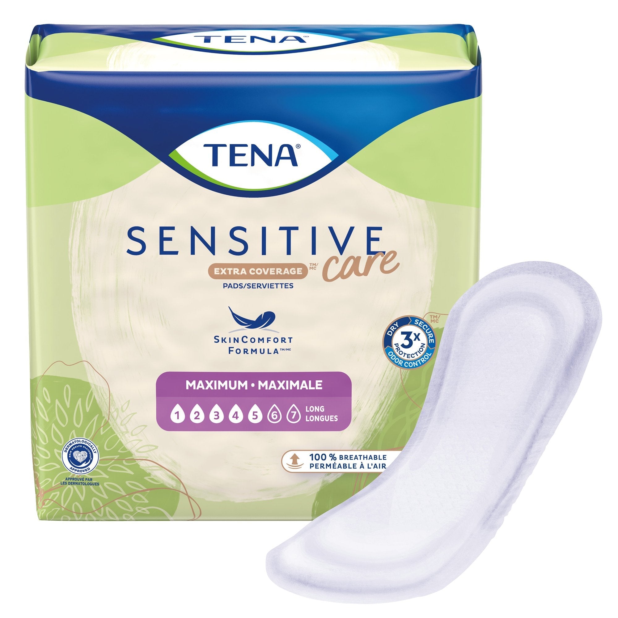 Tena® Intimates™ Heavy Long Bladder Control Pad, 15-Inch Length 54295