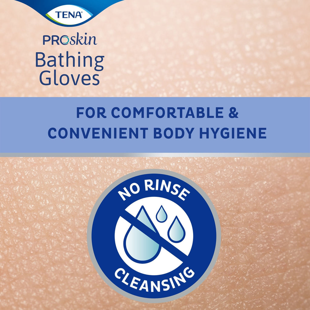 TENA® ProSkin™ Bathing Gloves, Freshly Scented 54366