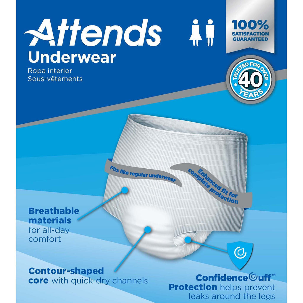 Attends® Advanced Underwear, Youth / Small APP0710