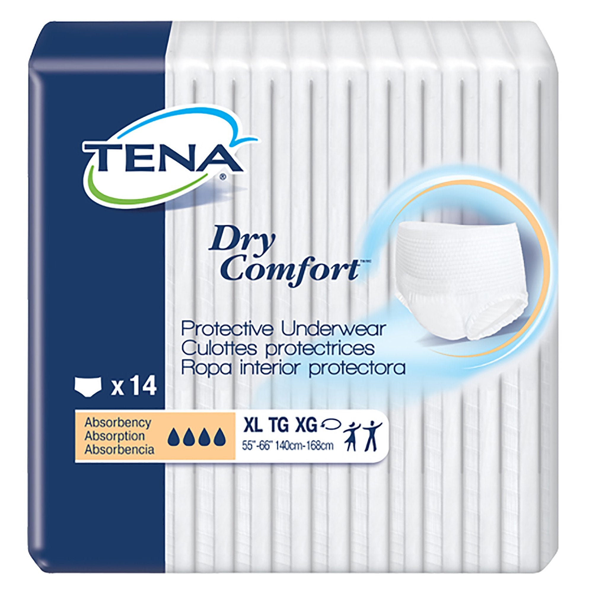 Tena® Dry Comfort™ Absorbent Underwear, Extra Large 72424