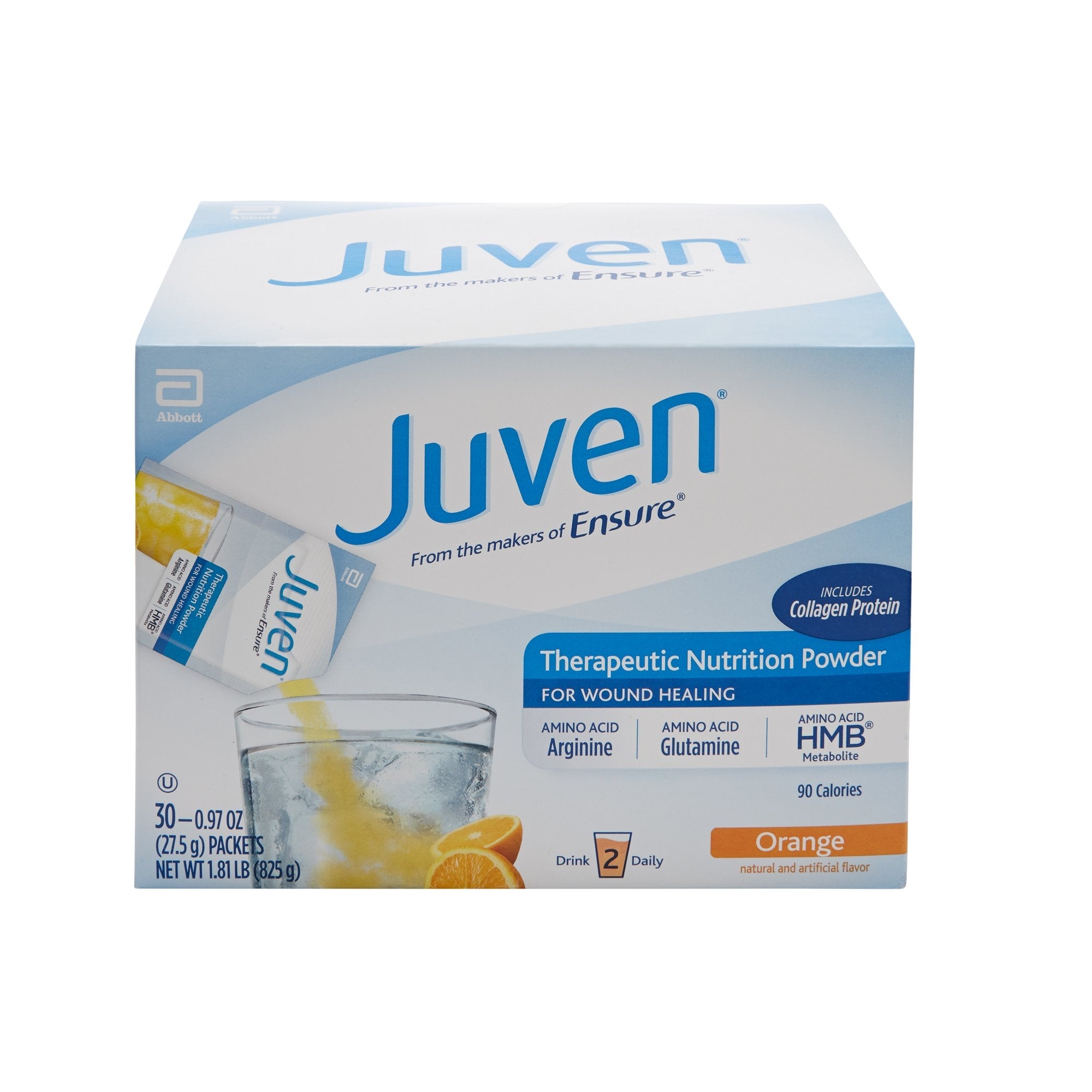 Juven® Orange Arginine/Glutamine Therapeutic Nutrition Powder 66674