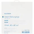 McKesson Patient Belongings Bag With Snap Closure 30471100