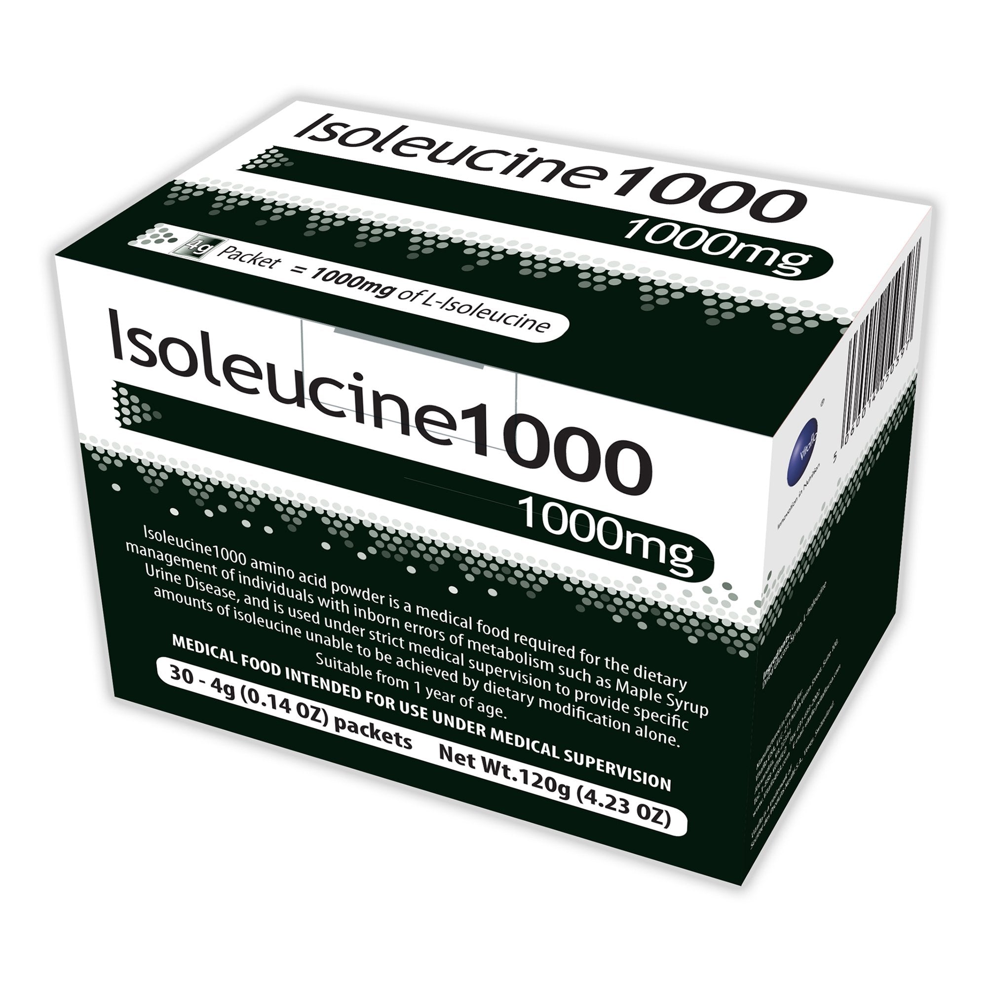 Isoleucine1000™ for the Dietary Management of MSUD 812539021018