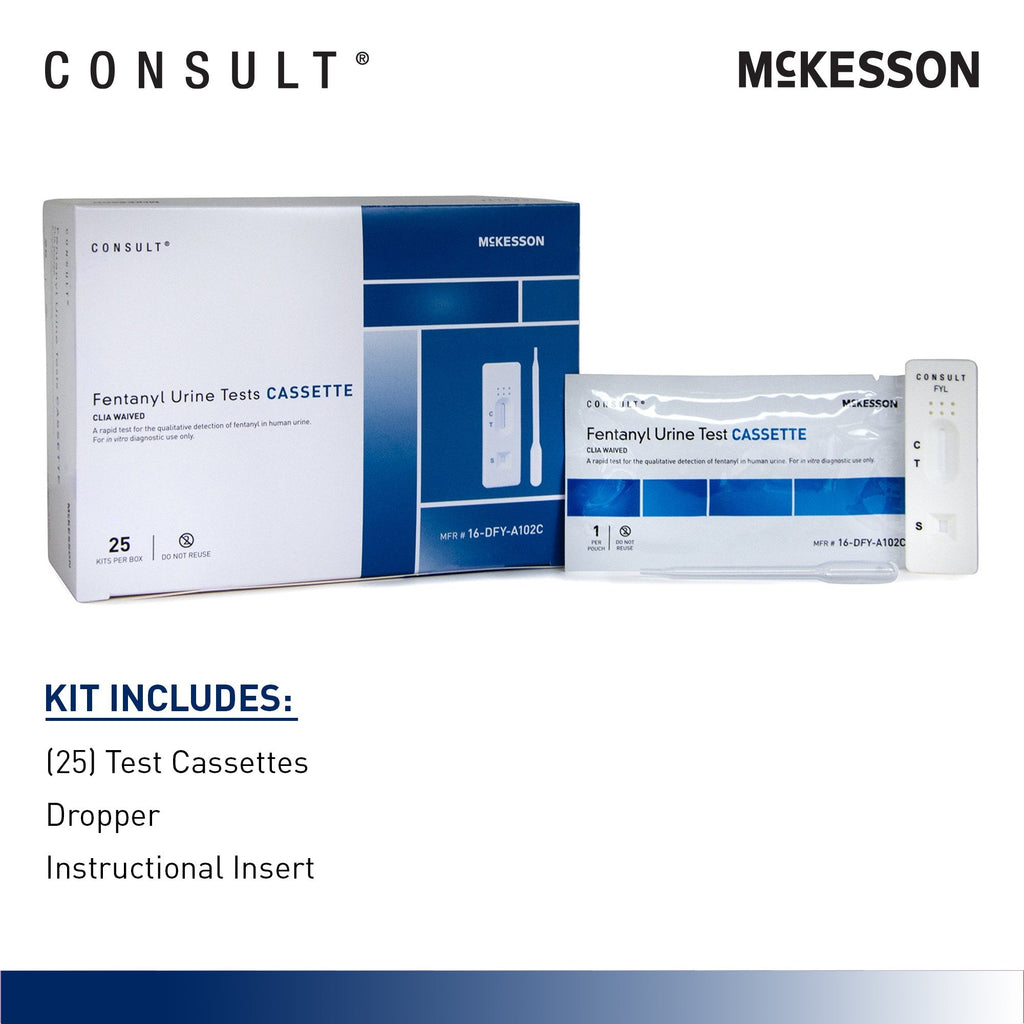 McKesson Fentanyl Drugs of Abuse Test Kit 16-DFY-A102C