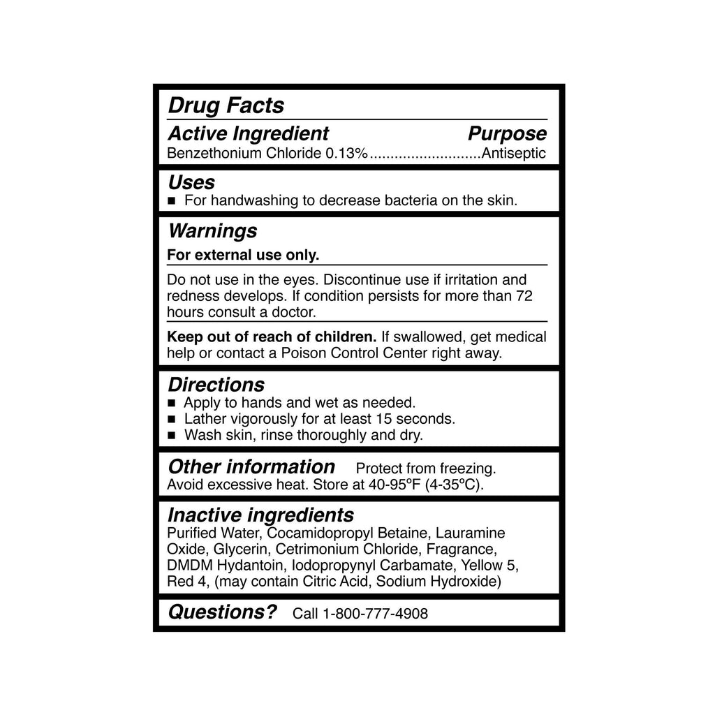 McKesson Clean Scent Foaming Antibacterial Soap, 1000 mL Refill Bag 53-23126-1000