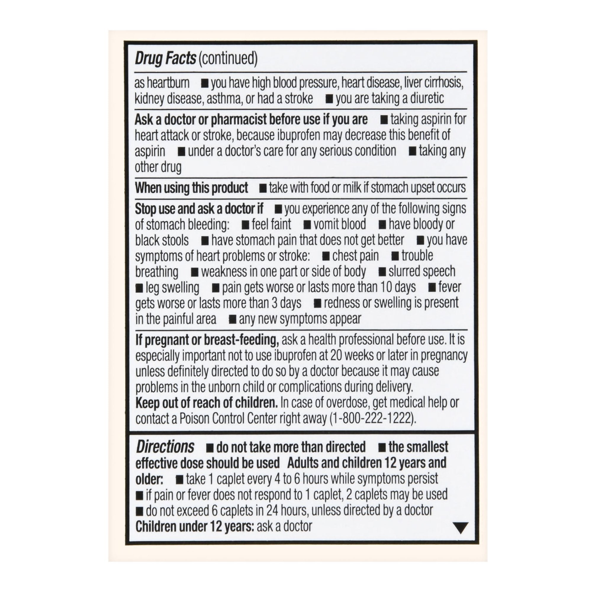 Foster & Thrive™ Ibuprofen 200 mg Coated Caplets 70677113601