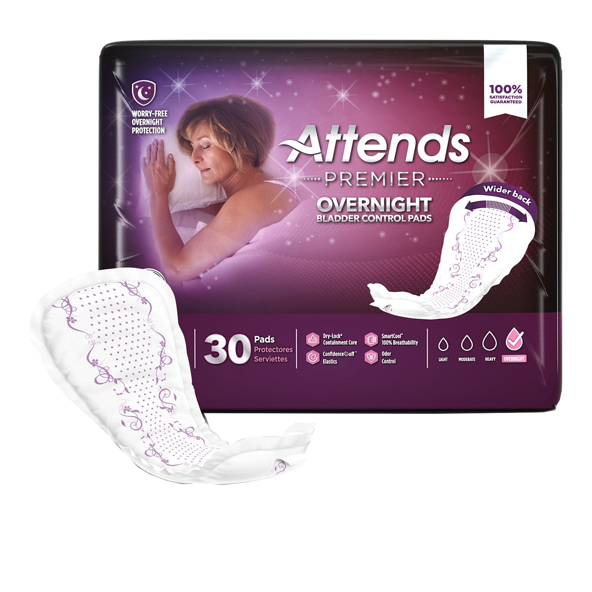 Attends® Premier Overnight Bladder Control Pads ALI-ONBCP