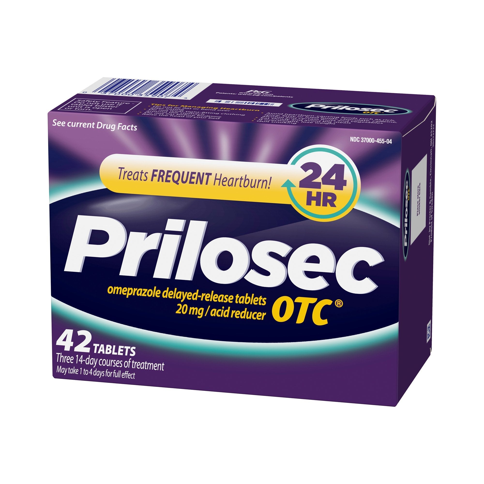Prilosec OTC® Omeprazole 20 mg Acid Reducer Tablets 37000045504