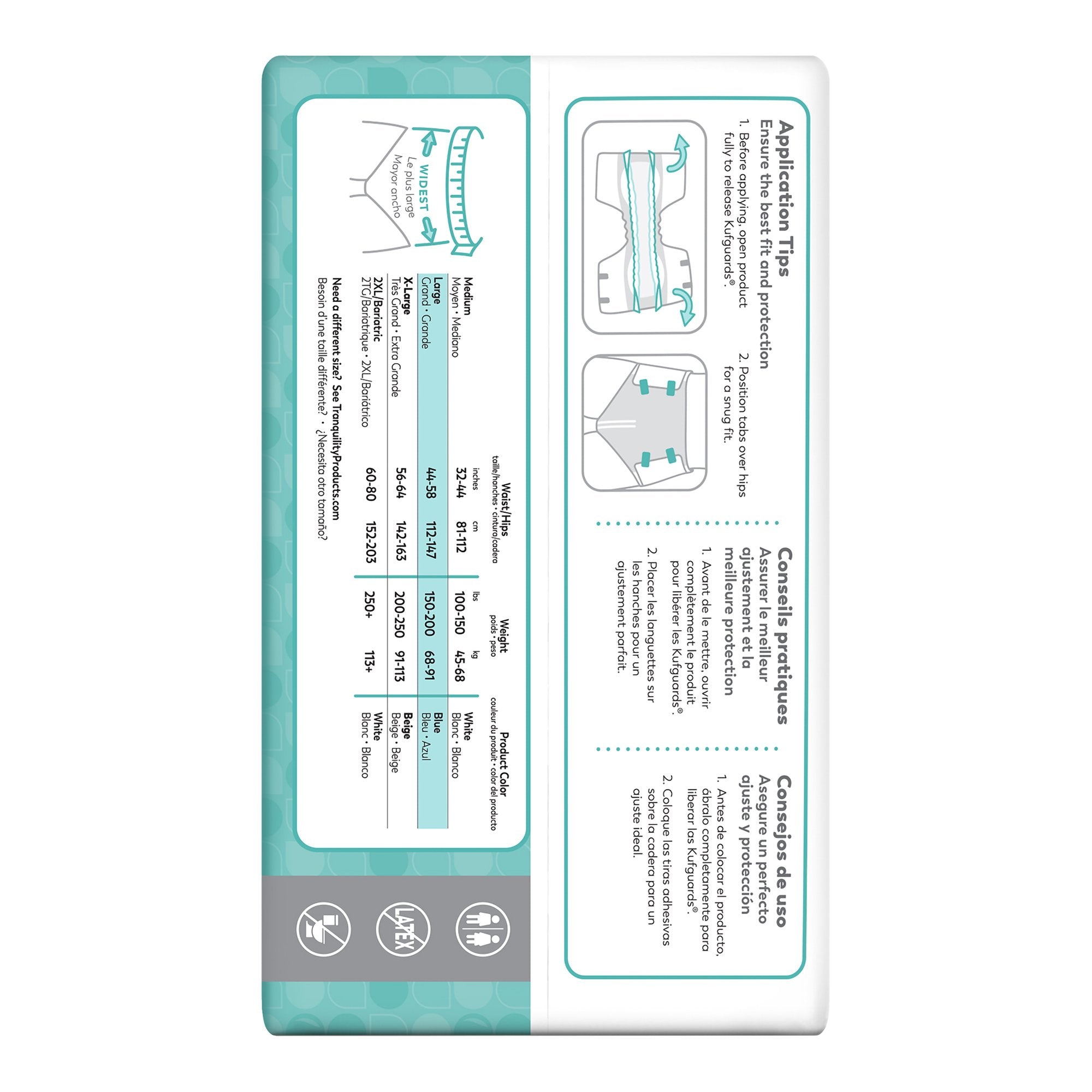 Tranquility® Essential Heavy Incontinence Brief, Large 2746