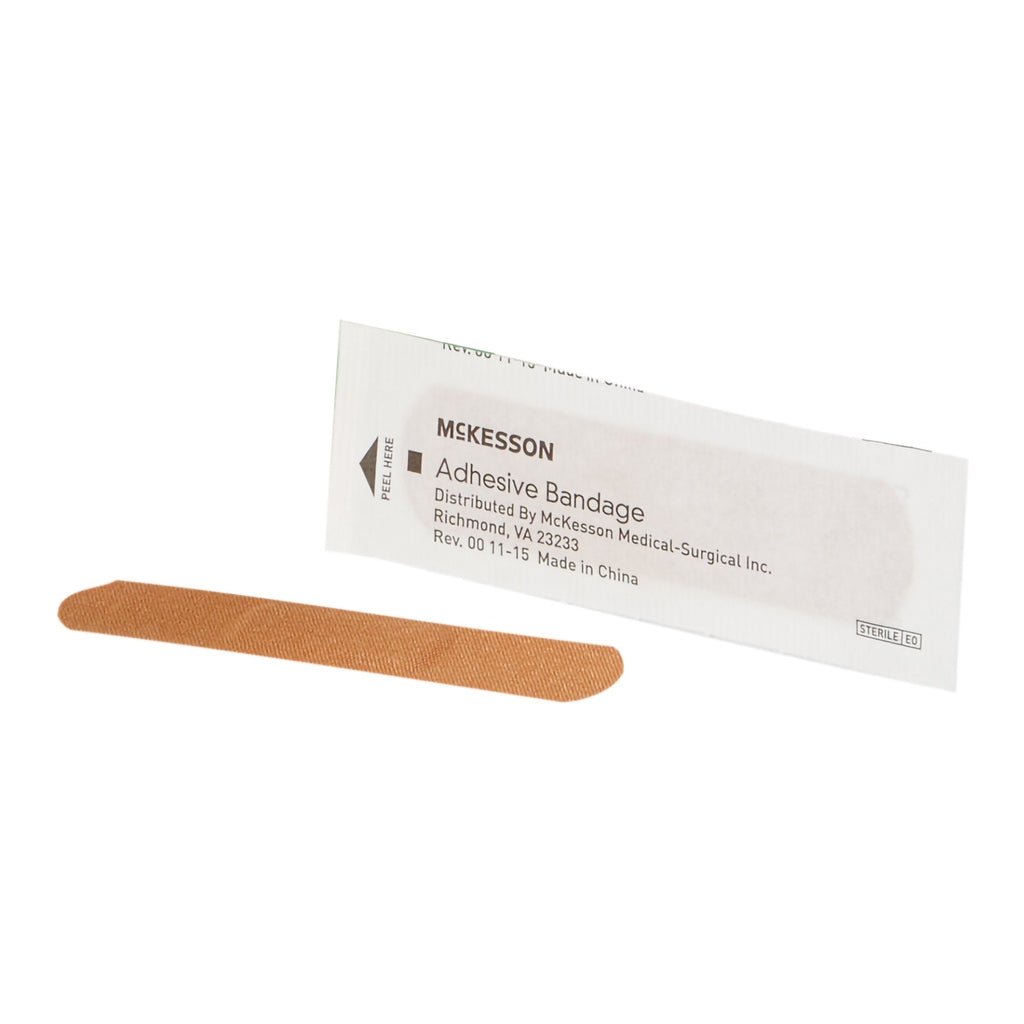 McKesson Tan Adhesive Strip, 3/4 x 3 Inch 16-4813