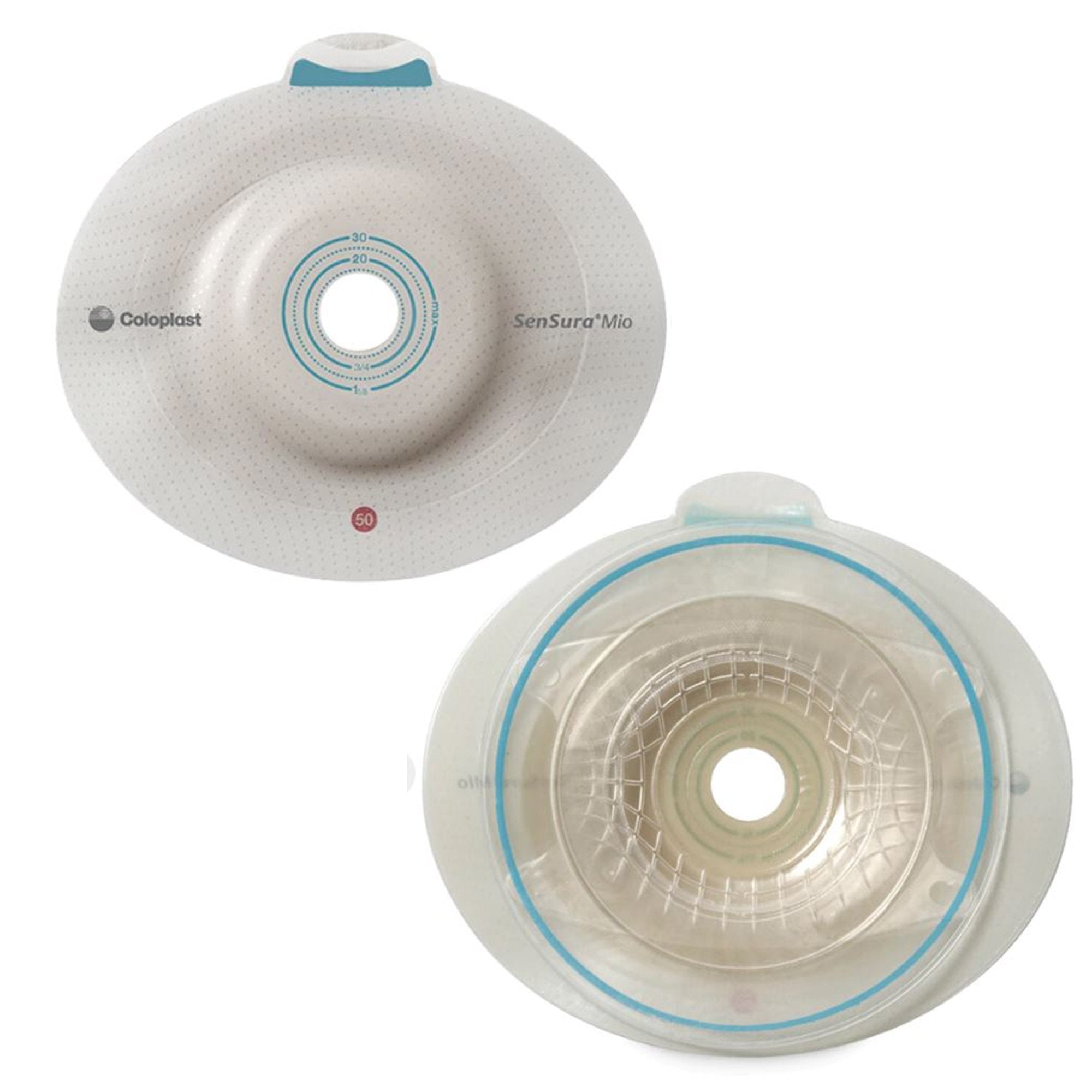 SenSura® Mio Click Ostomy Barrier, Trim to Fit 15 – 30 mm, Red Match 16911