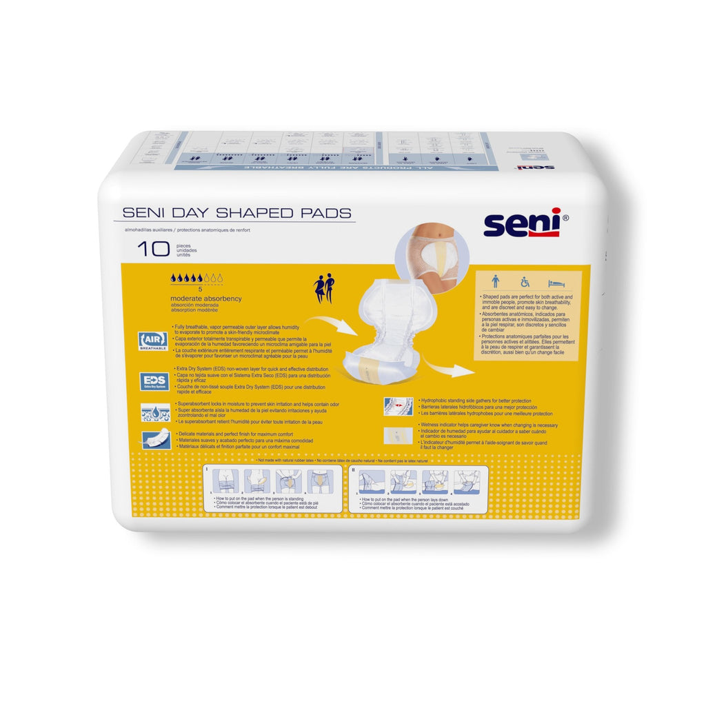Seni® Day Shaped Pads S-UN10-PS1