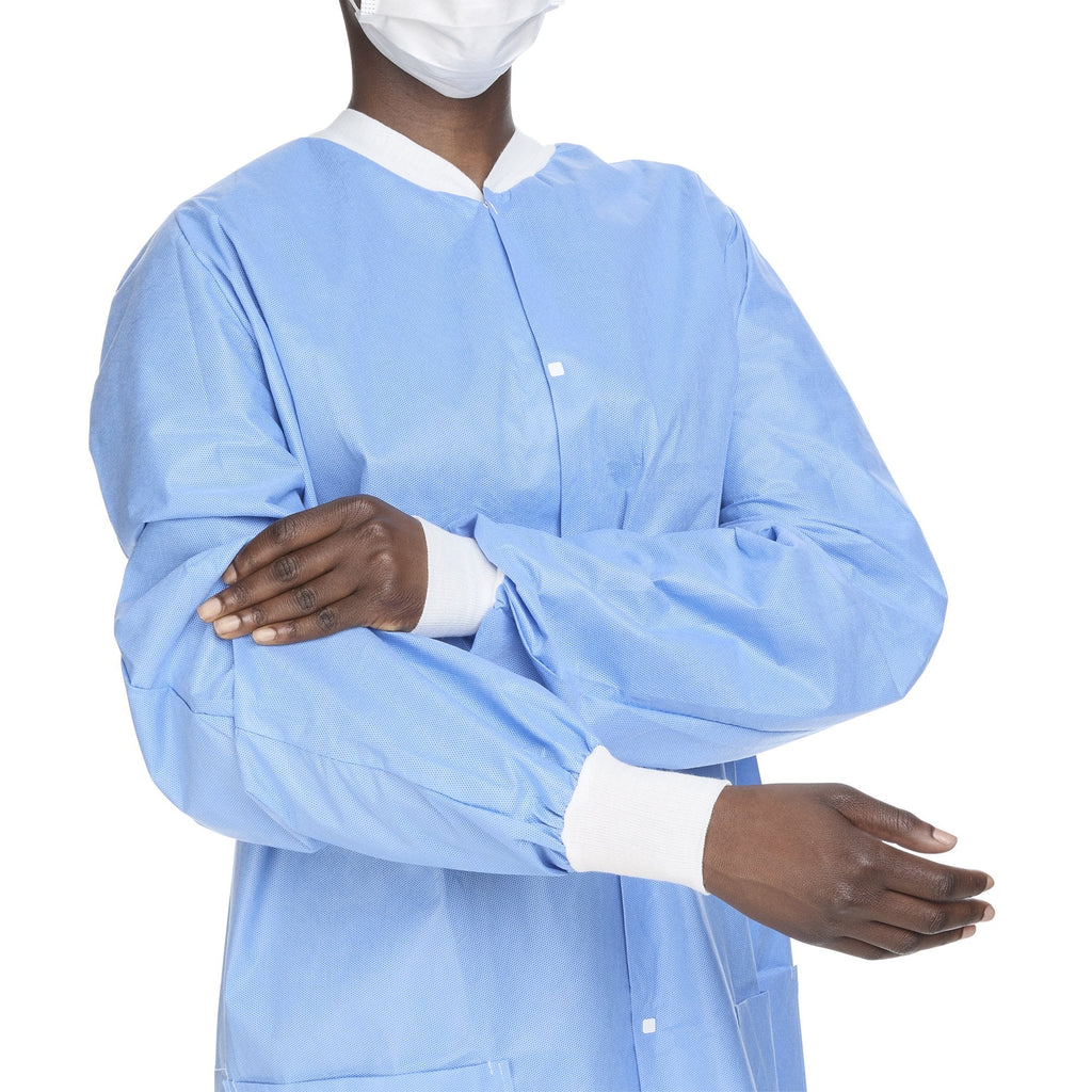O&M Halyard Inc Professional Lab Jacket 10087, 1 Each