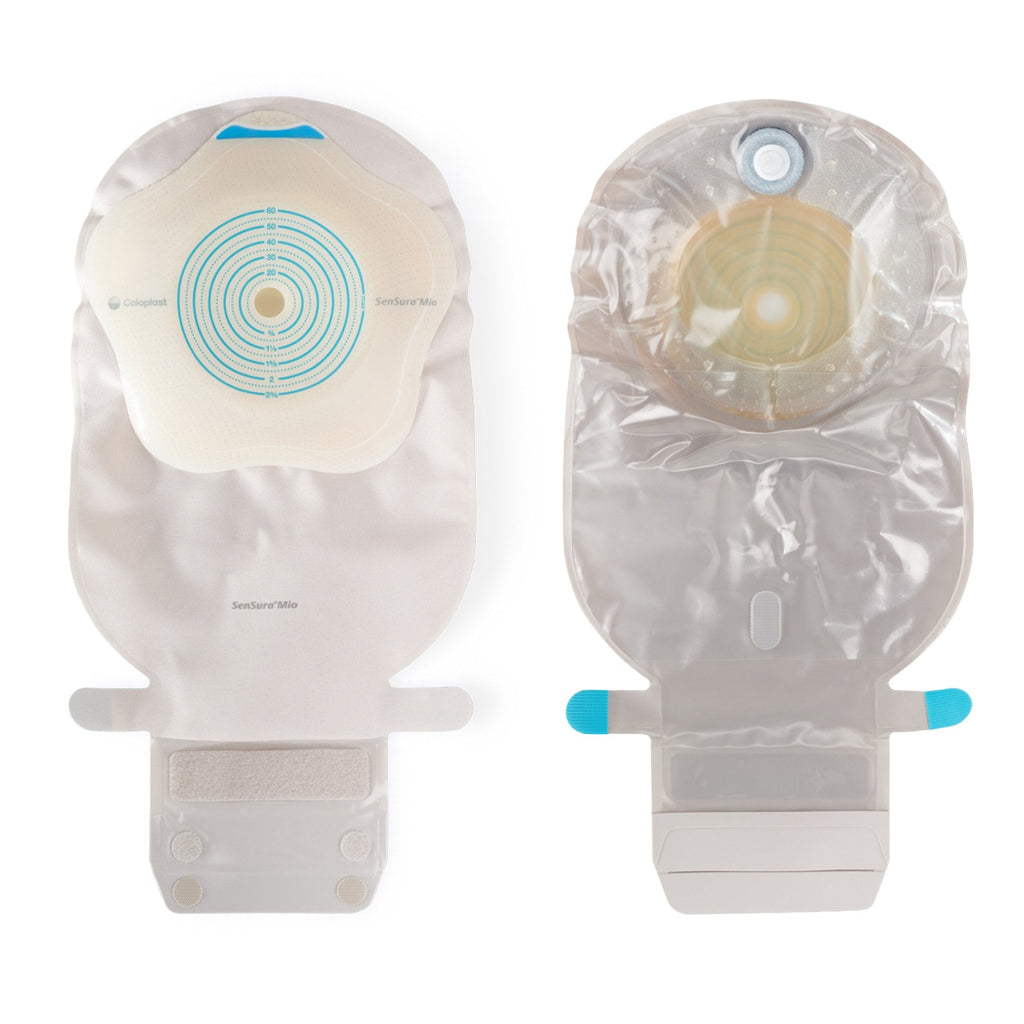 SenSura® Mio Convex 1-Piece Transparent Ostomy Pouch, 10 – 60 mm Stomas 18341