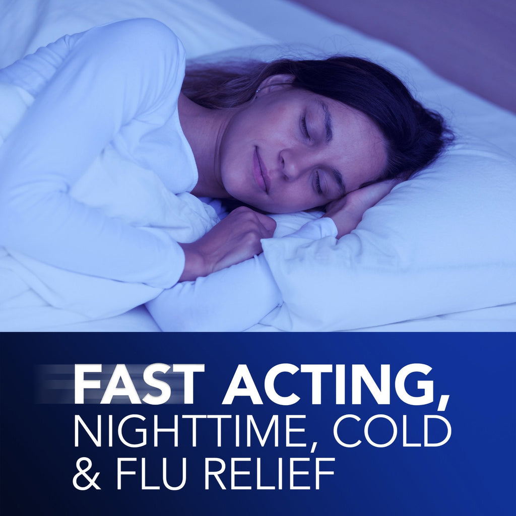 Vicks NyQuil Cold & Flu LiquiCaps 37000055716