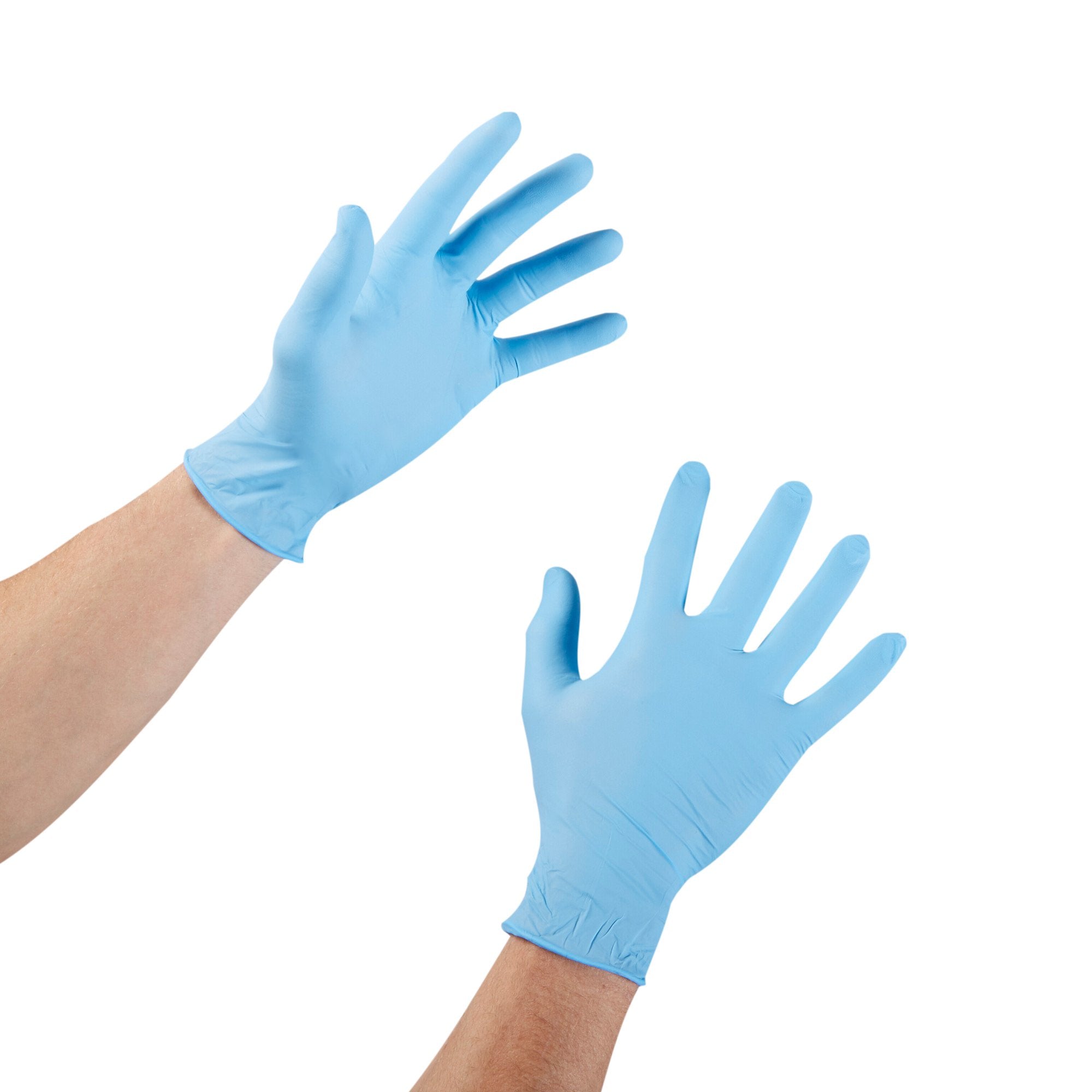 McKesson Confiderm® 4.5C Nitrile Exam Glove, Medium, Blue 14-656C