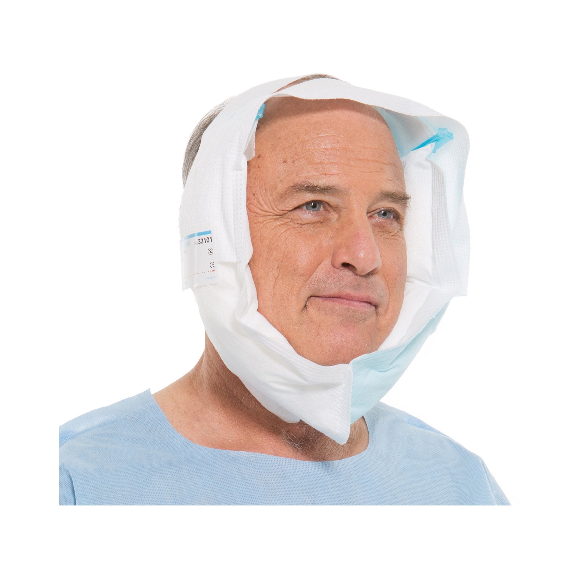 Halyard Bilateral Facial Ice Bag, 5 x 12 Inch 33101