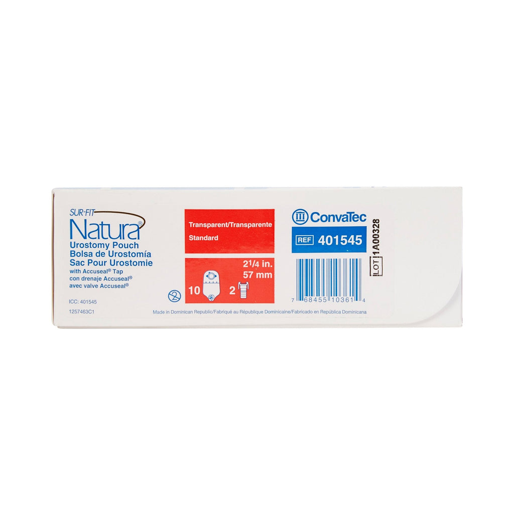 Sur-Fit Natura Two-Piece Urostomy Pouch, 2¼ Inch Flange 401545
