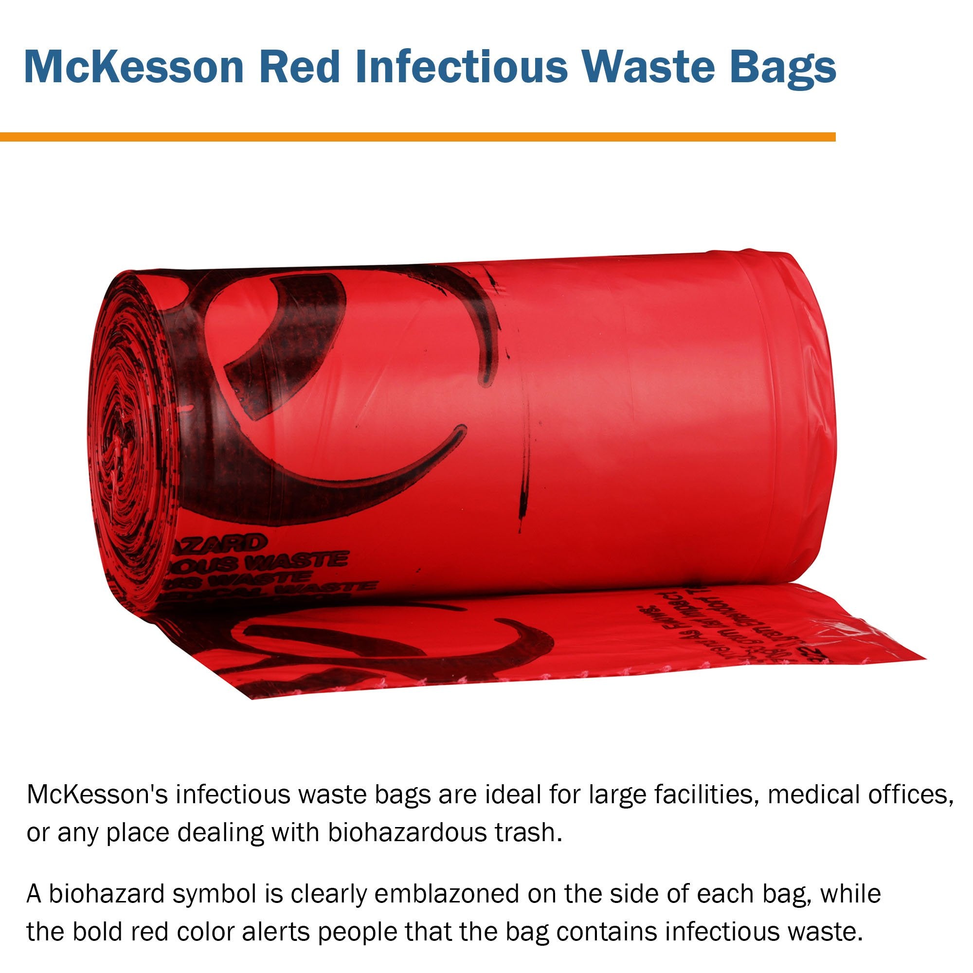 McKesson Infectious Waste Bag 03-4405