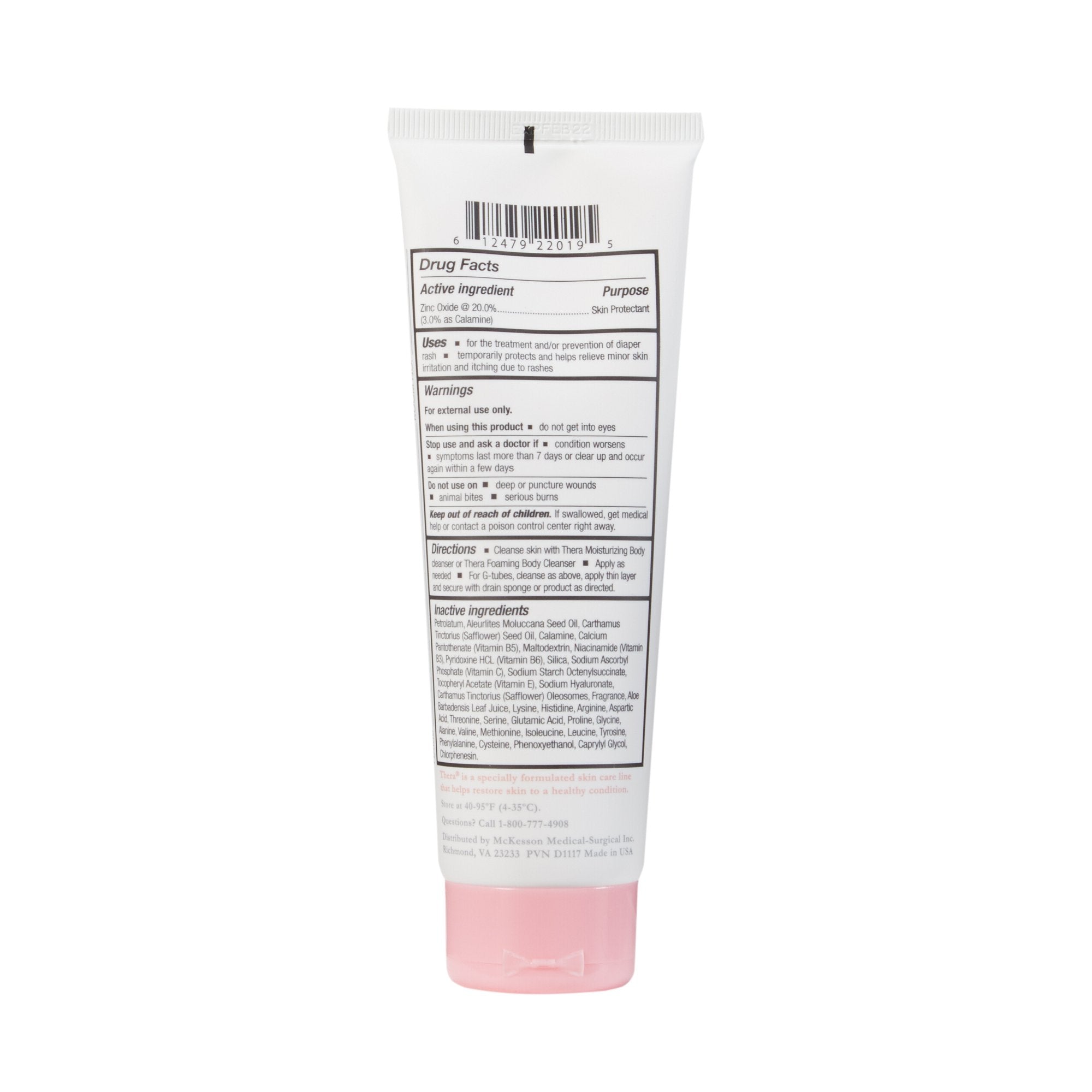McKesson Thera® Calazinc Body Shield, 4-ounce tube 53-CZ4