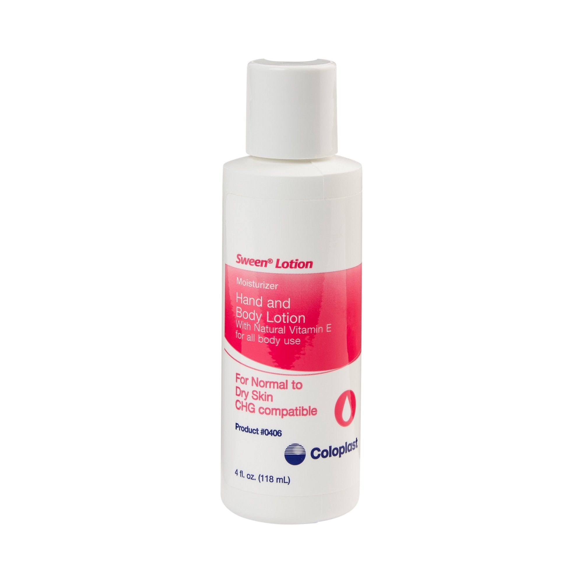 Sween® Moisturizer Hand and Body Lotion with Natural Vitamin E, 4 oz. Bottle COI0406