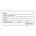 MedVision® Pre-Printed / Write On Label, Patient Information, 2.25 x 1 Inch MV04SW6824P