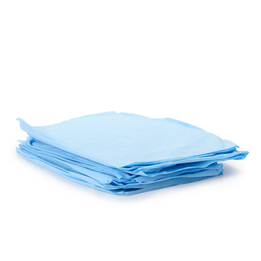 Snug-Fit® Blue Fitted Stretcher Sheet, 40 x 89 Inch 49896
