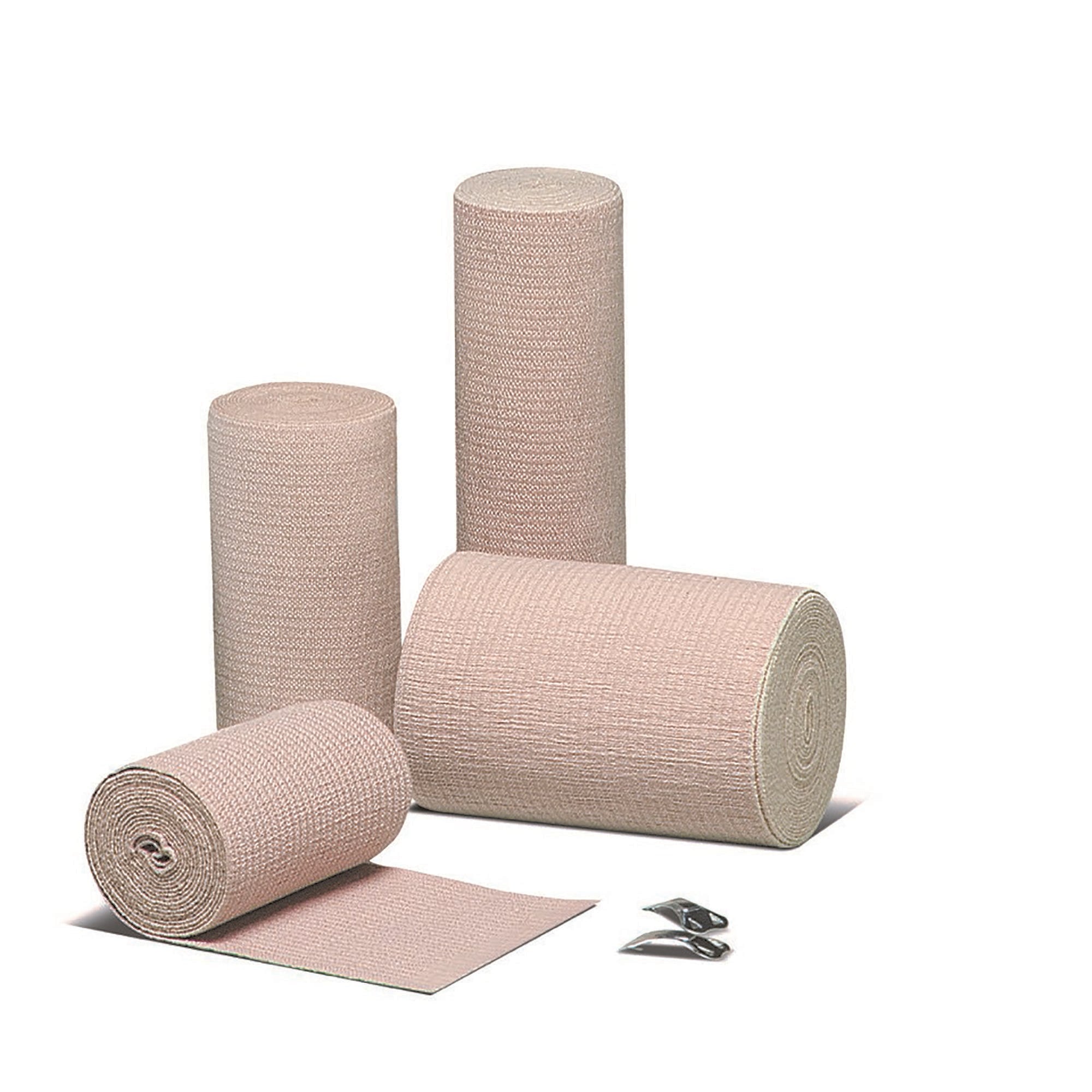 Econo-Wrap® LF Clip Detached Closure Elastic Bandage, 3 Inch x 4-1/2 Yard 33300000