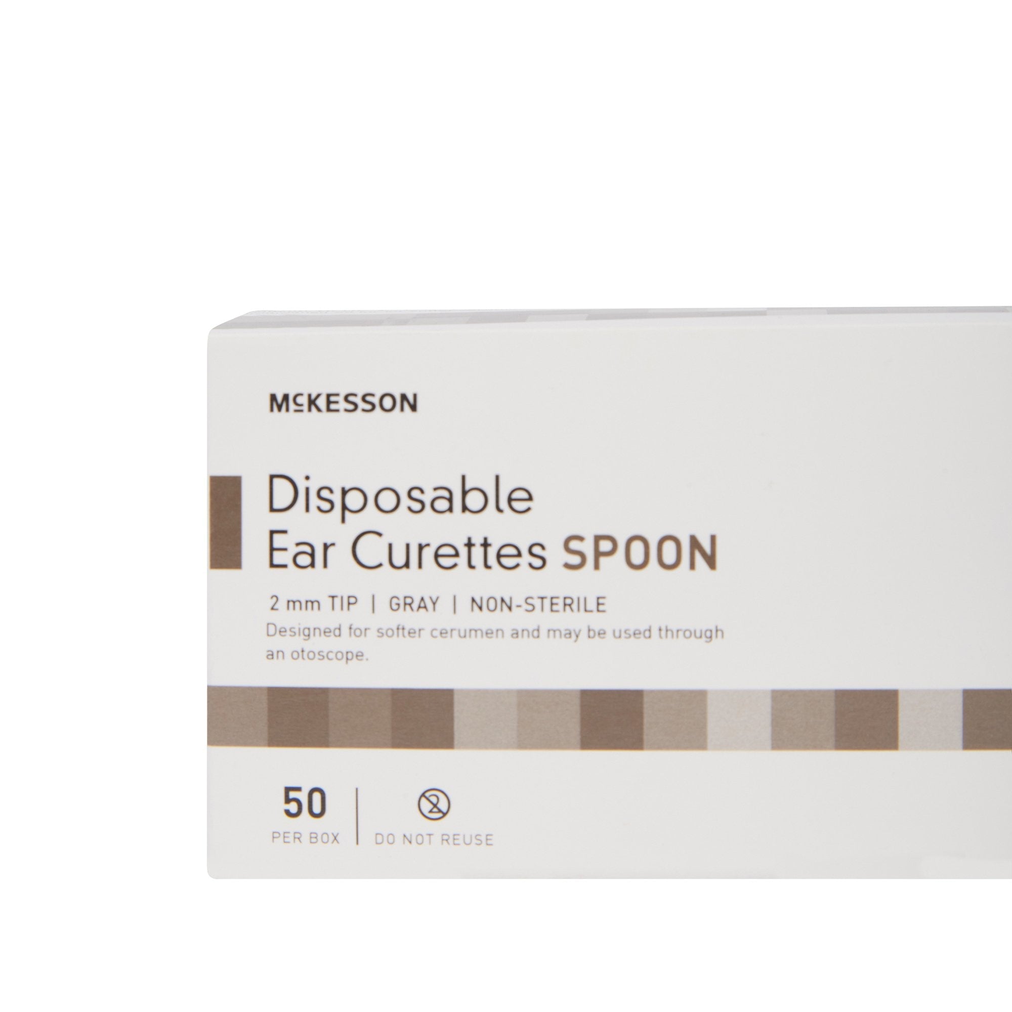 McKesson Ear Curette, 2 mm, Cup Tip 532