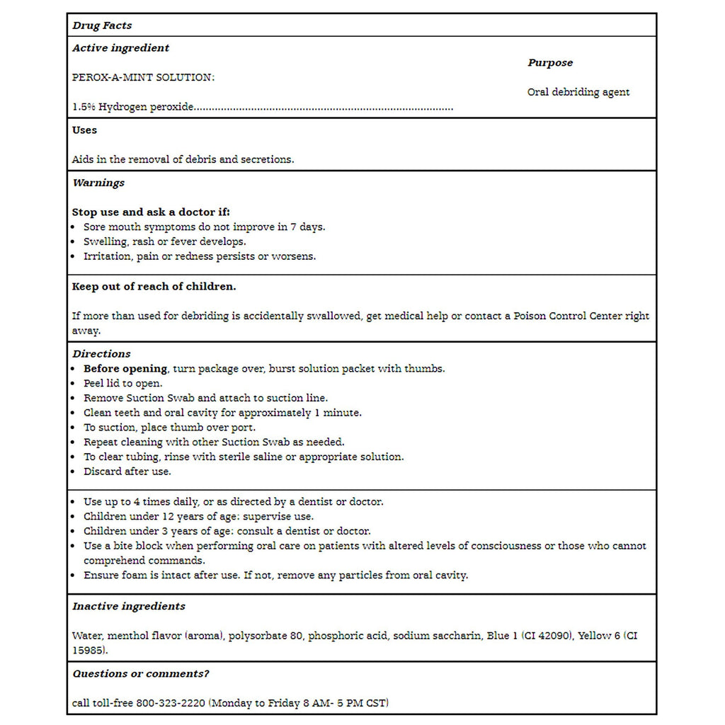 Toothette® Single Use Suction Swab System 6512