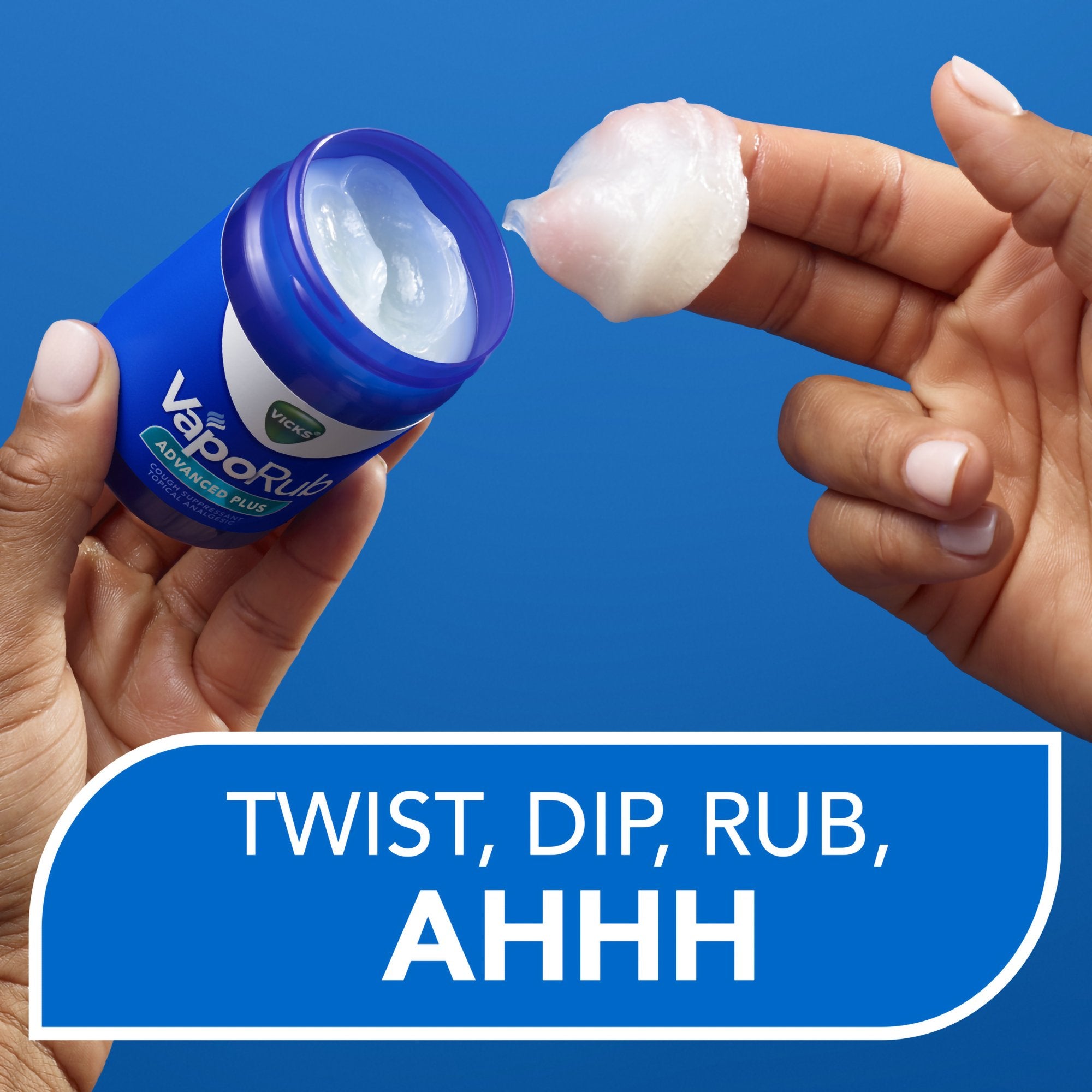 Vicks® VapoRub® Cough Suppressant Topical Analgesic Ointment 37000054403