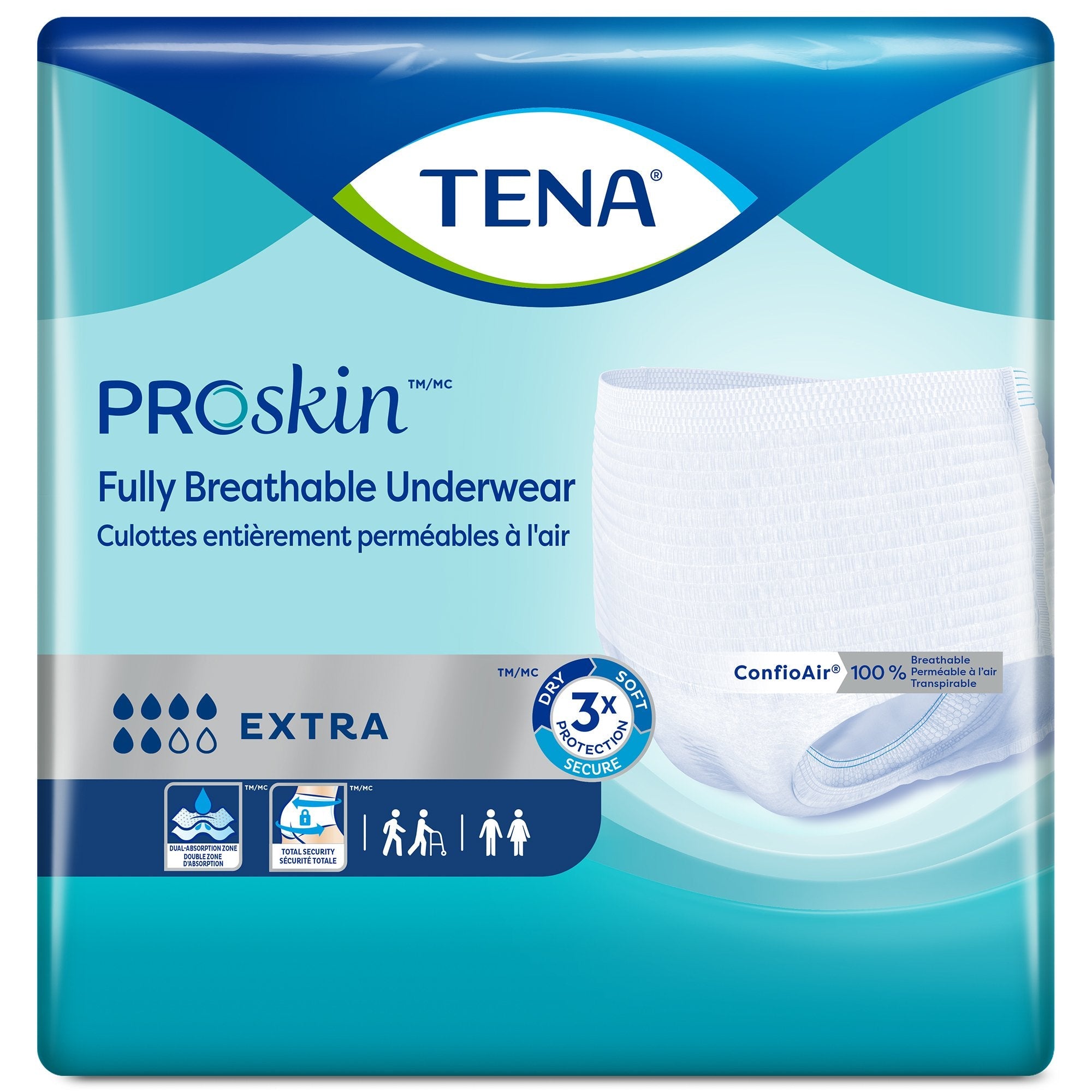 Tena® ProSkin™ Extra Absorbent Underwear, Large 72332