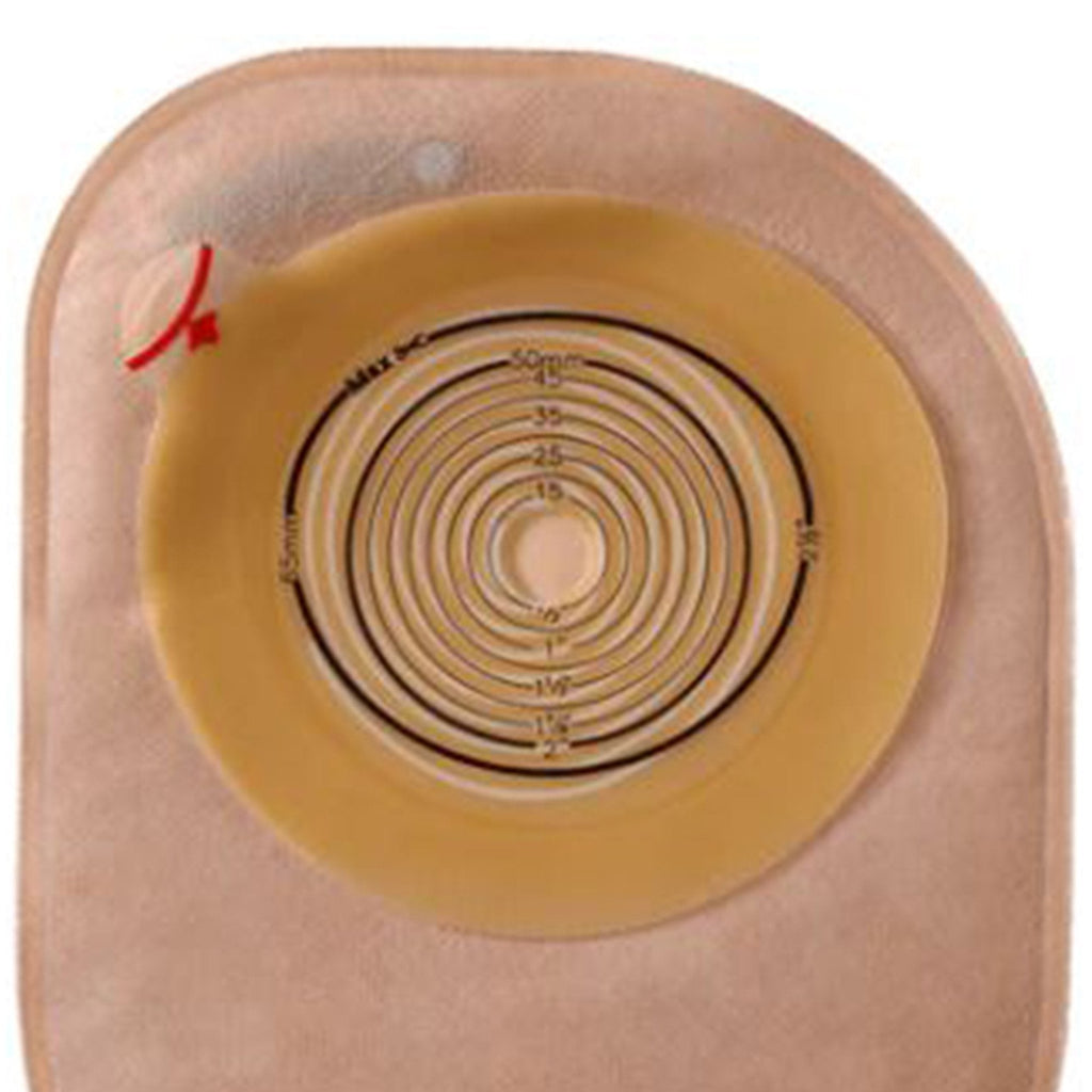 Assura® Flat 1-Piece Opaque Ostomy Pouch, 10 – 75 mm Stomas 15871