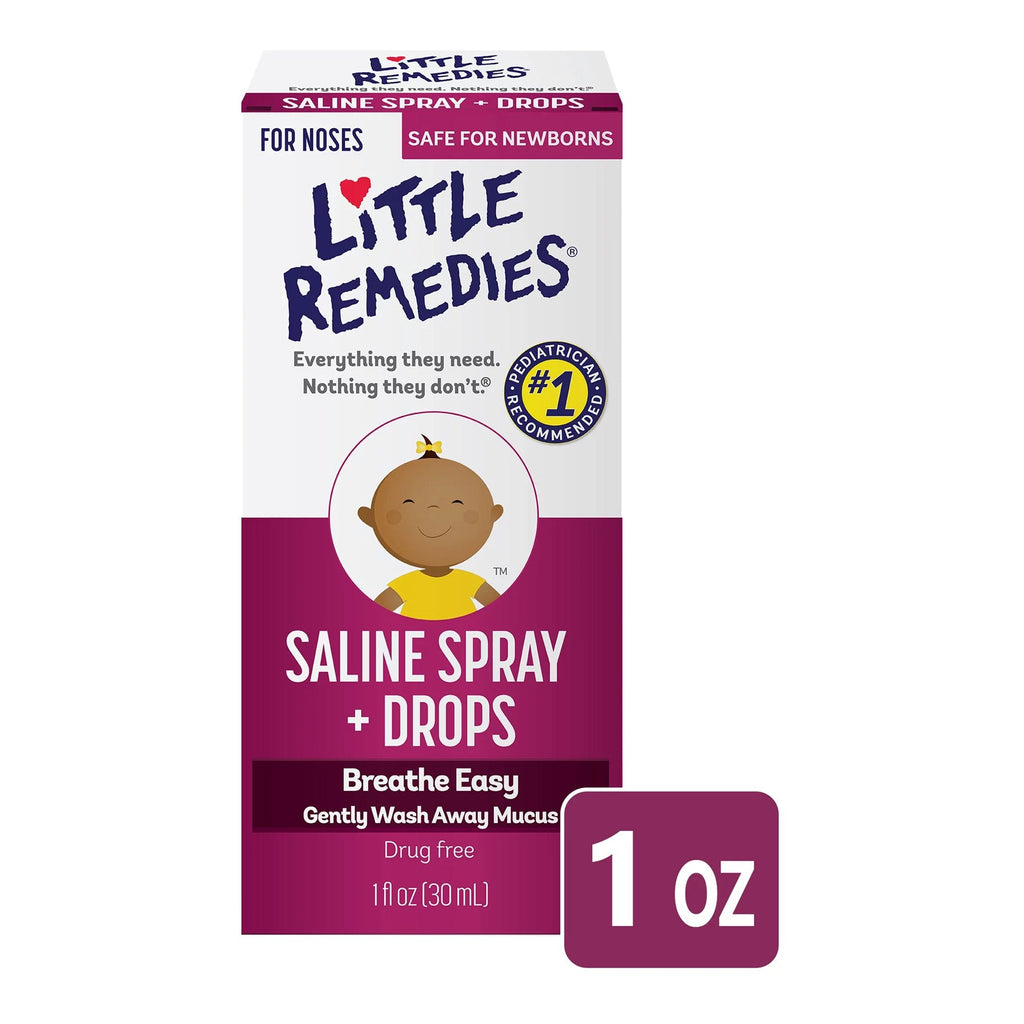 Little Remedies® Saline Spray + Drops 56184012011
