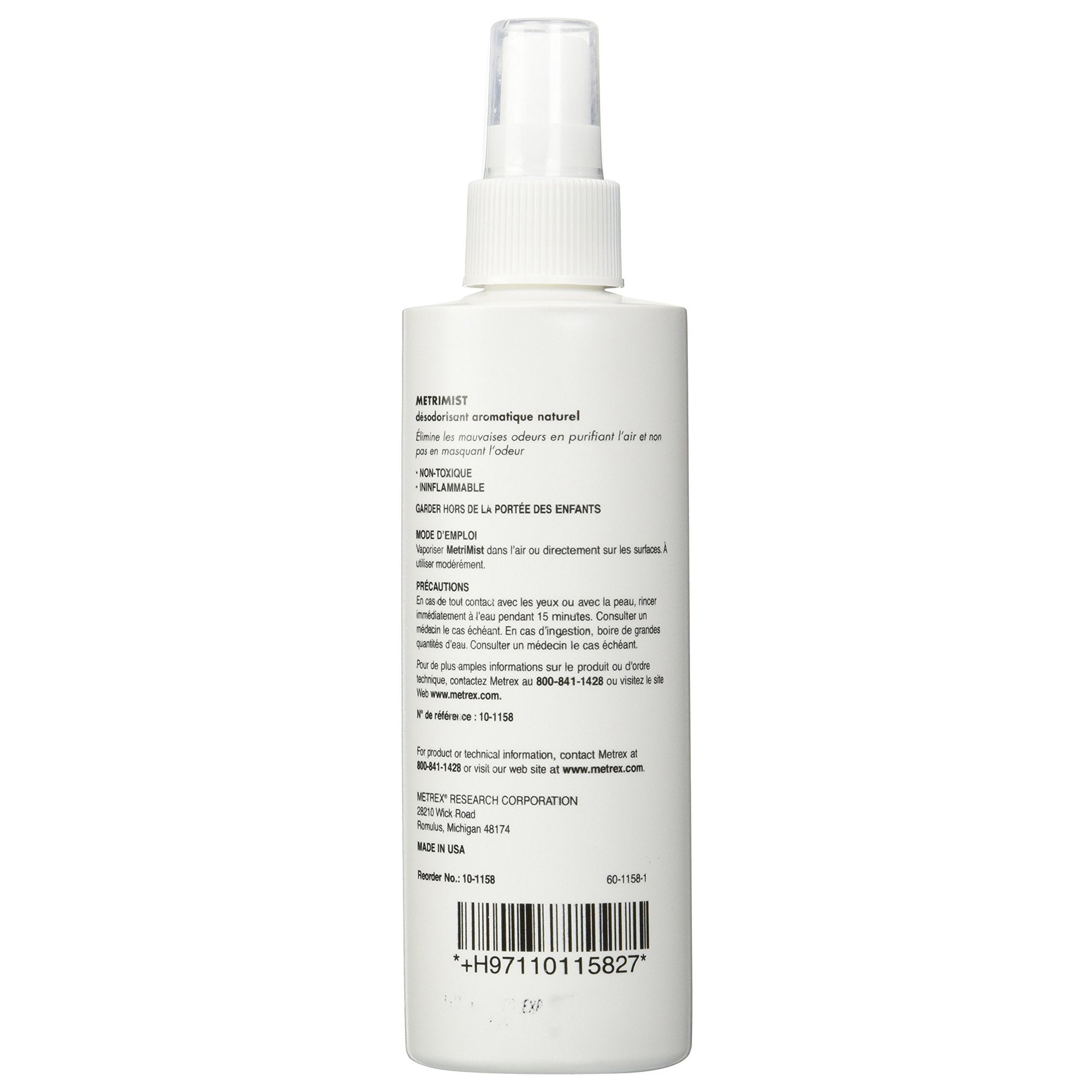 MetriMist™ Air Deodorizer, 8 oz Pump Spray Bottle 10-1158