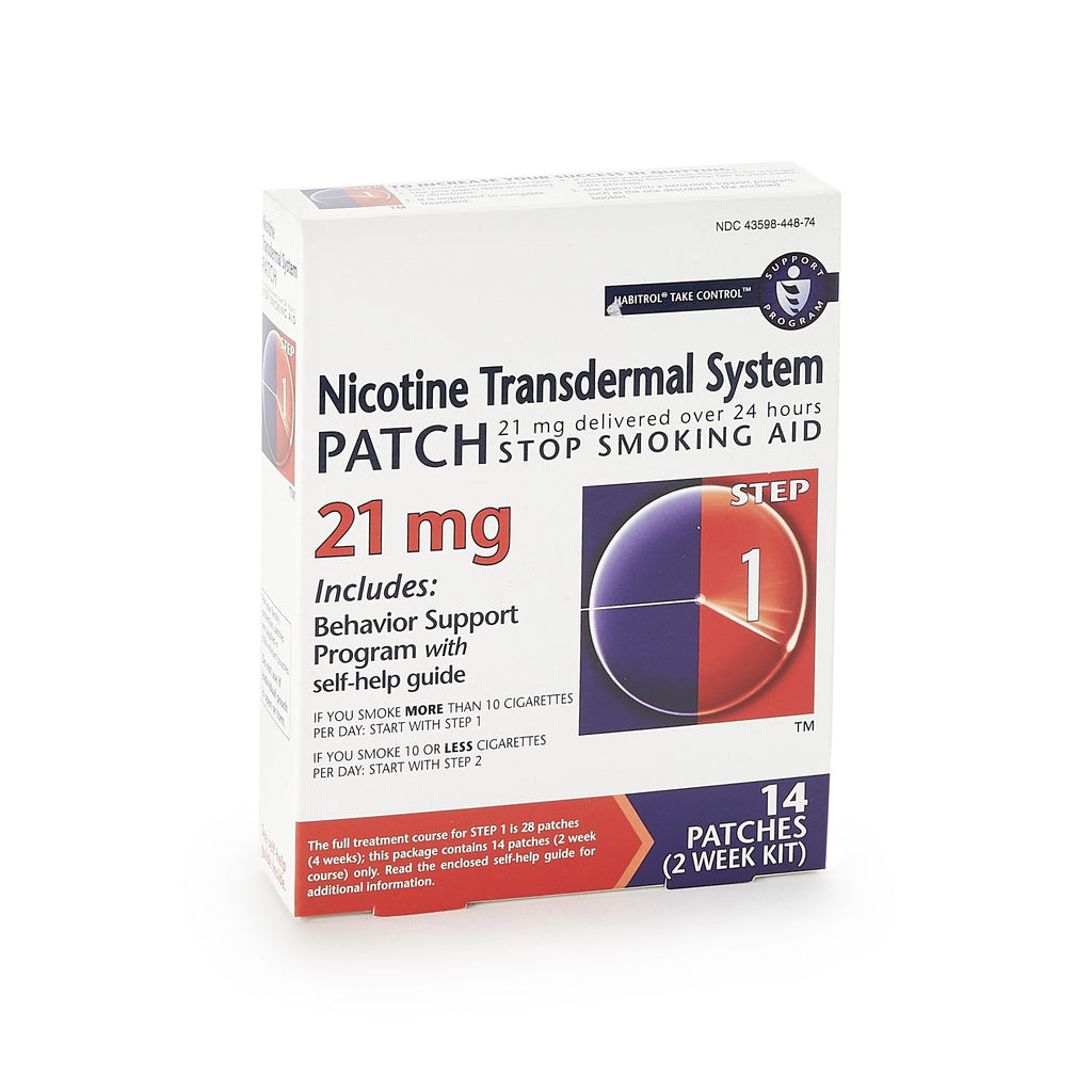 Habitrol® Nicotine Transdermal System Patches 21 mg 43598044874
