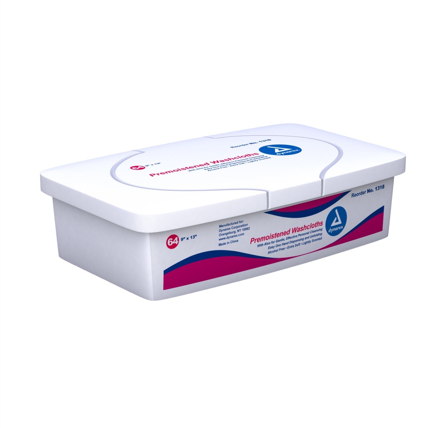 dynarex® Personal Cleansing Wipe, Scented 1318